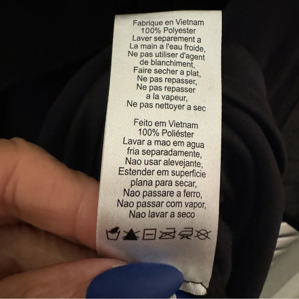 NWOT SLNY Tiered Chiffon Dress - Picture 10 of 11